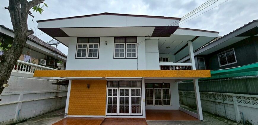 (𝐅𝐨𝐫 𝐑𝐞𝐧𝐭) Single House Ratchada-Huaikwang 🏠 บ้านเดี่ยว 2 ชั้น ถนนรัชดา-ห้วยขวาง 🚝 MRT Hauikwang ห้วยขวาง