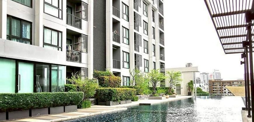 (𝐅𝐨𝐫 𝐑𝐞𝐧𝐭) Quinn Condo Ratchada 🏠 ควินน์ รัชดา 17 🚝 MRT Sutthisan สุทธิสาร 200m